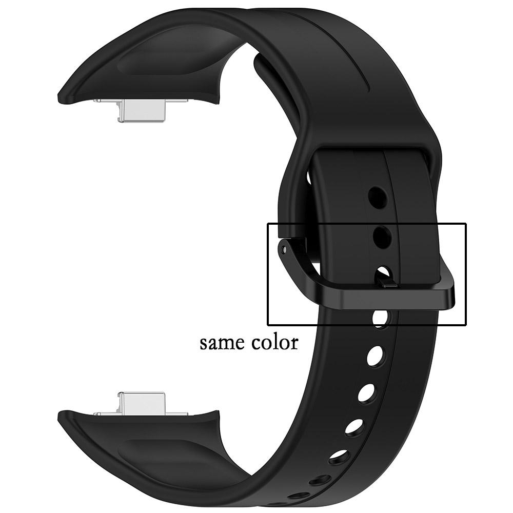 Řemínek pro Redmi Watch 5 s přezkou stejné barvy Vysoce kvalitní odolný a měkký silikonový náramek pro Redmi Watch 5