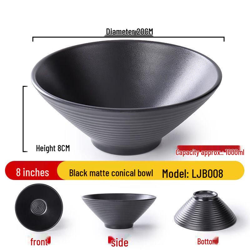 Jijun Commercial Melamine Noodle Bowl