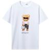 Working Girl Bear Frauen T-Shirt Unisex Unisex Student Kreativität T-Shirt Dame Cartoon Druck Harajuku Baumwolle T-Shirt Kleidung T-Shirts