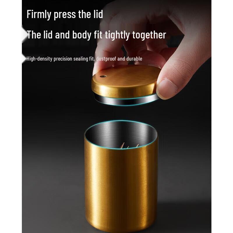 Creative Stainless Steel Toothpick Holder