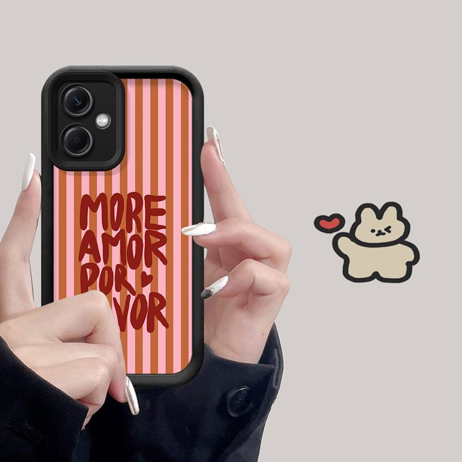 Love Heart More Amor Por Favor Case for Xiaomi Poco F8 X3 NFC X3 Pro C50 C51 C61 Phone Cover