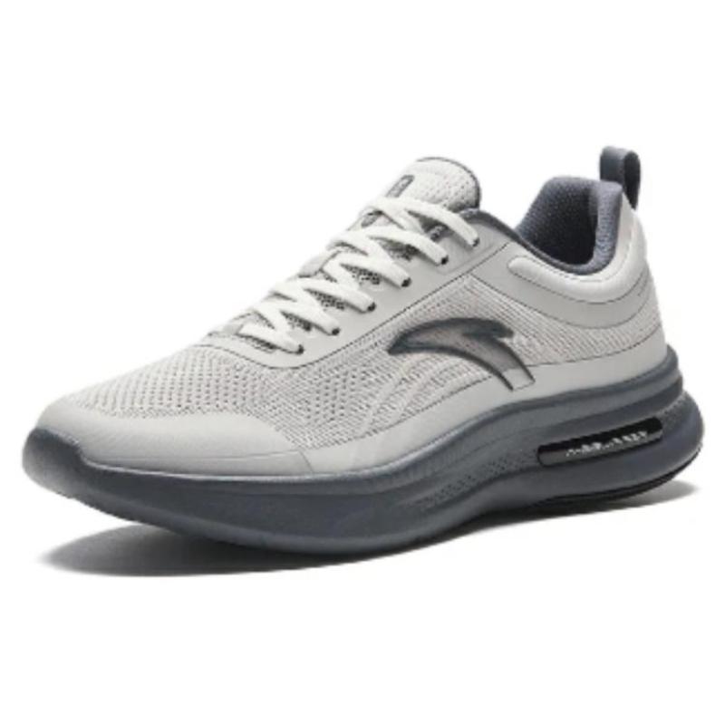 Anta Cushioning, Wear Resistant Low Top Training Shoes Men's Gray Sneakers 112417718-7