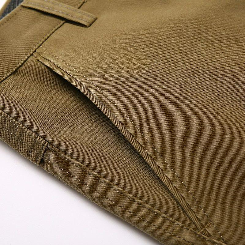 Autumn and Winter Models of Men's Middle-aged and Elderly Business Casual Pants, High-waisted Straight Trousers, Tooling Men's Pants