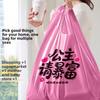 Household Heavy Duty Pe Trash Bag With Handle For Kitchen And Living Room Use