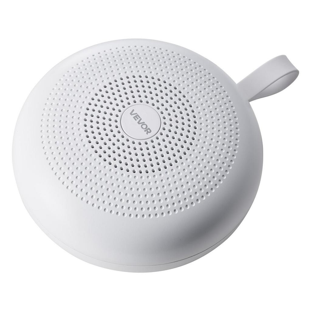 Sound Machine, 30 Soothing Sleep Sounds, 3-in-1 Portable and Hangable White Noise Sound Machine with Auto-Off Timer, Soft Ring Light and Memory