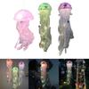 Hanging Jellyfish Light Glowing Night Hanging Light Crafts Household for Indoor Outdoor Garden Yard Decoration