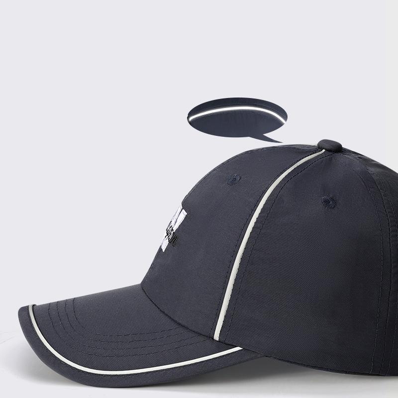 Men's Baseball Cap Spring Summer Women's Quick-Drying Breathable Sunscreen Outdoor Cap