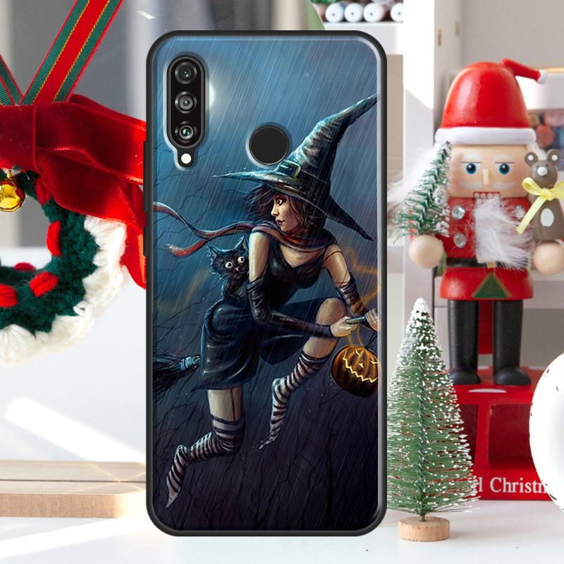 Mondhexe Horror Für Huawei Nova 5T 9 10 SE 7i 8i 11i 12i Y73 Y72 Y61 Y91 Y60 Y70 Y90 P20 P40 P30 Lite Hülle
