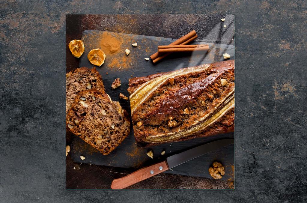 SZKLANA PŁYTA OCHRONNA NA KUCHENKĘ 50x52 CHLEB