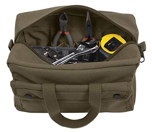Rothco GI-Type Mechanic's Tool Bag, Black, Available In Various Colors [Officially Imported]