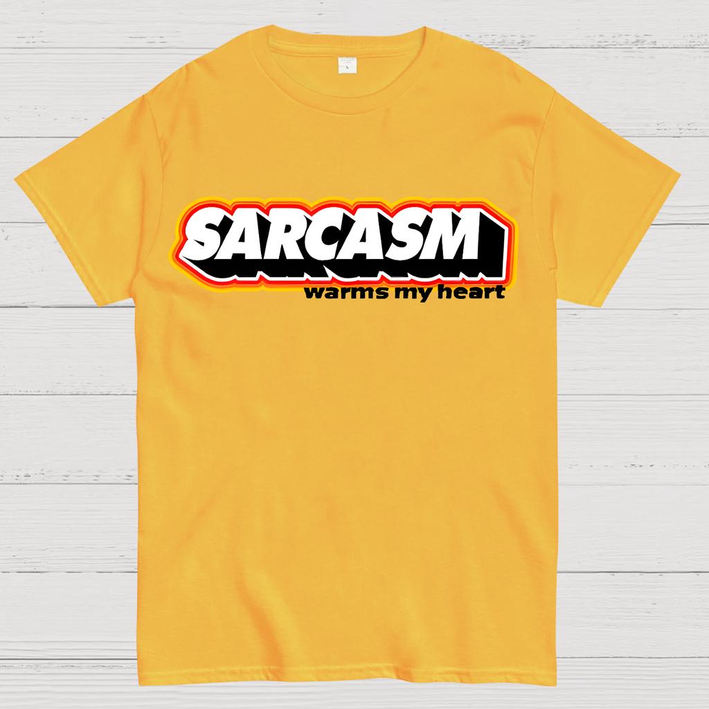 Sarcasm Warms My Heart Cotton Summer Casual Cool Loose T-Shirt