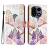 Luxus Flip Lederhülle Für OnePlus 15 15R Flip Cover auf Für One+ Plus 15 13T 13S 13R 15R 12 5G Brieftaschentaschen Blumenhüllen Hülle