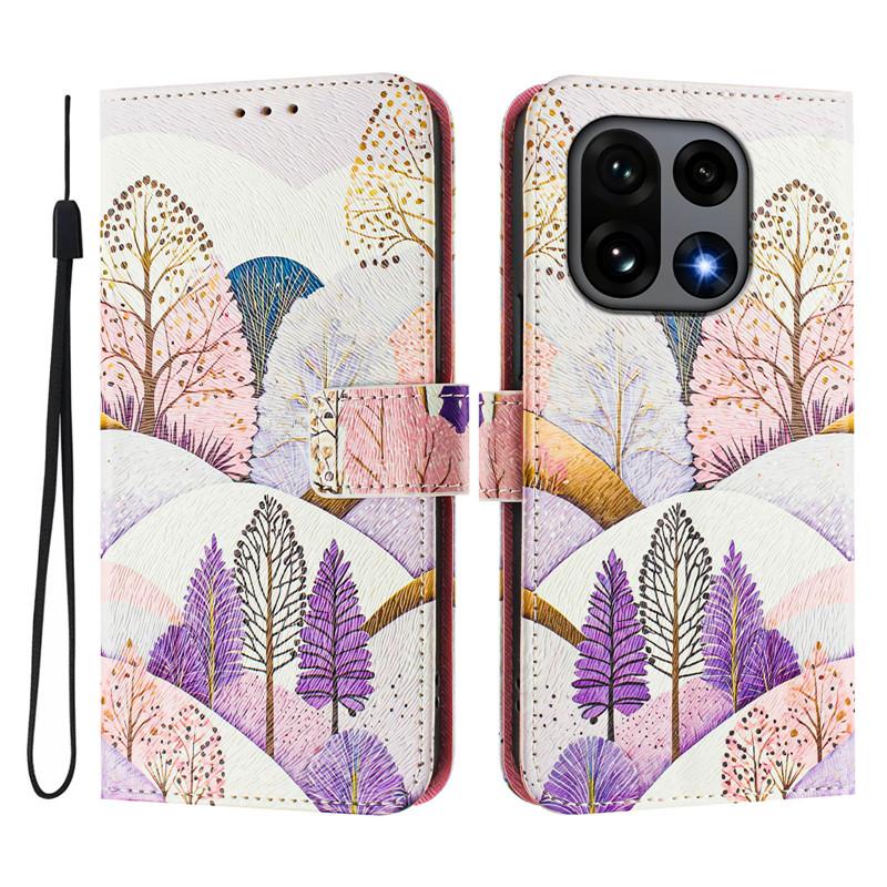 Luxus Flip Lederhülle Für OnePlus 15 15R Flip Cover auf Für One+ Plus 15 13T 13S 13R 15R 12 5G Brieftaschentaschen Blumenhüllen Hülle