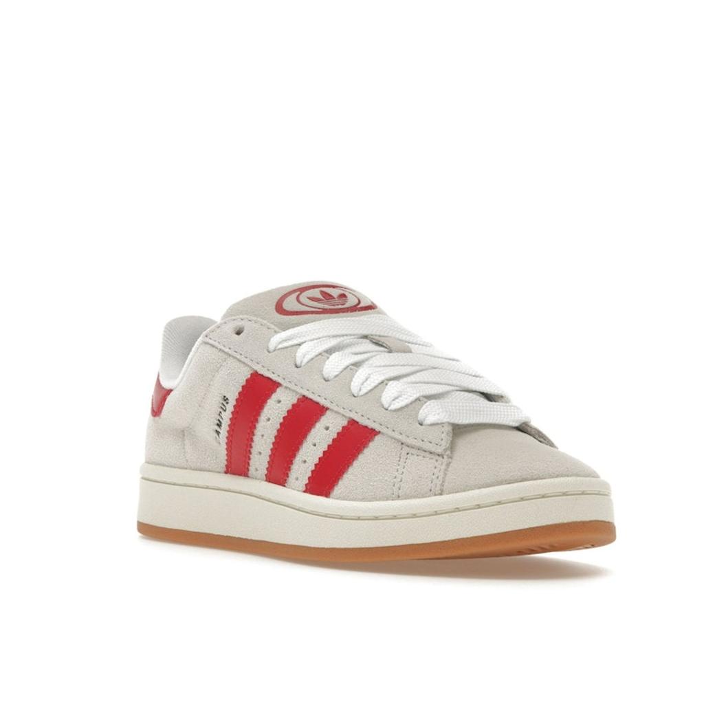 Adidas Campus 00s Crystal White Scarlet Damen Sneakers Creme Better-Scarlet Off-White GY0037
