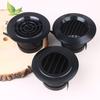4 Shapes Availables 75/100/125mm Round Ducting Ventilation Cover Air Vent Extract Valve Grille Air Circulation Vents Cover