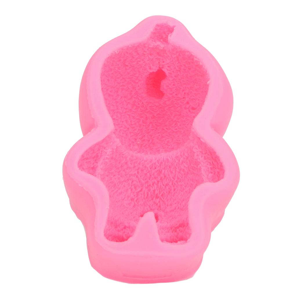 Sleeping Bear Silicone Mould 3D Sleepy Doll for Cake Decor Soap Ice Cream Fondant Clay Making