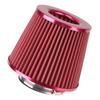 Car Air Filters Sport Power Mesh Cone 76MM Cold Air Intake Filter Induction Kit 3 Inch High Flow