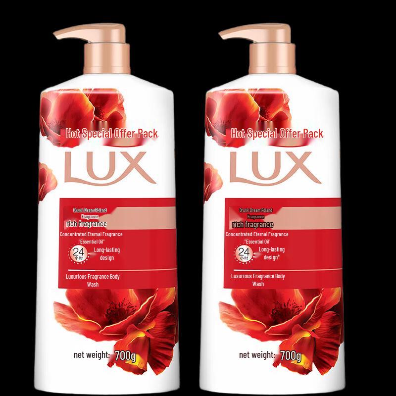 LUX Drunken Dream Orchid Scented Shower Gel - 2 x 700g