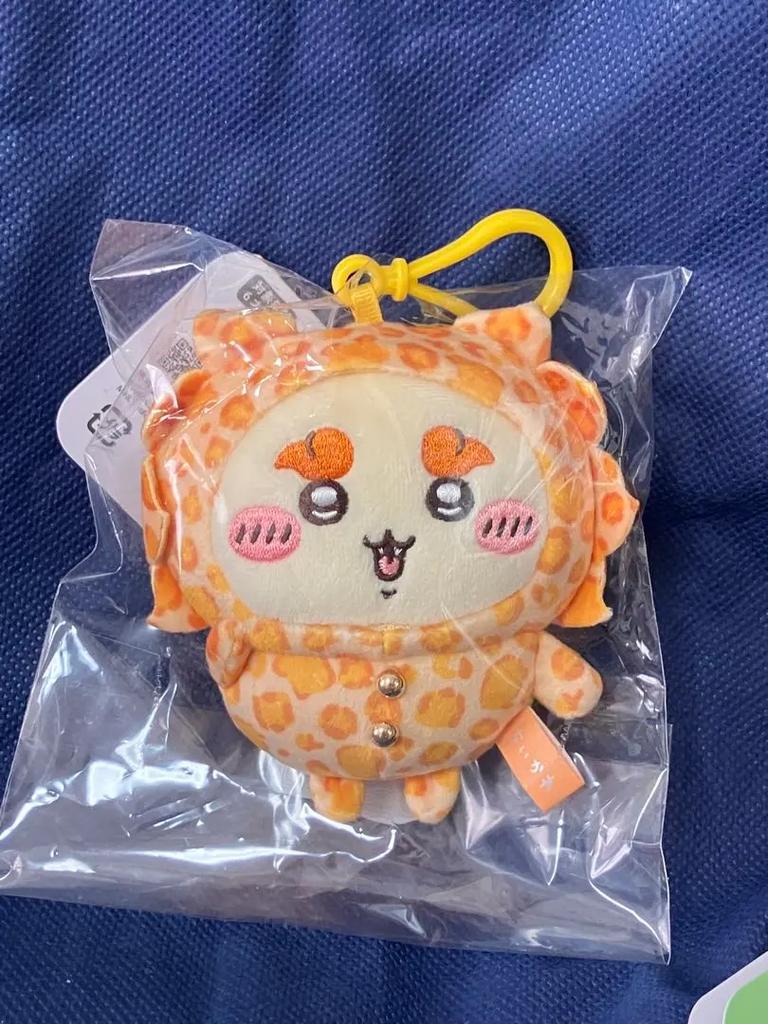 Chiikawa x Don Quijote Leopard Print Pajama Mascot Plush Complete Set 8 Japan