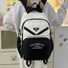 Backpack New Style Ins Style Cute Korean Style Junior and Senior High School Students School Bag Large Capacity Simple Student School Bag