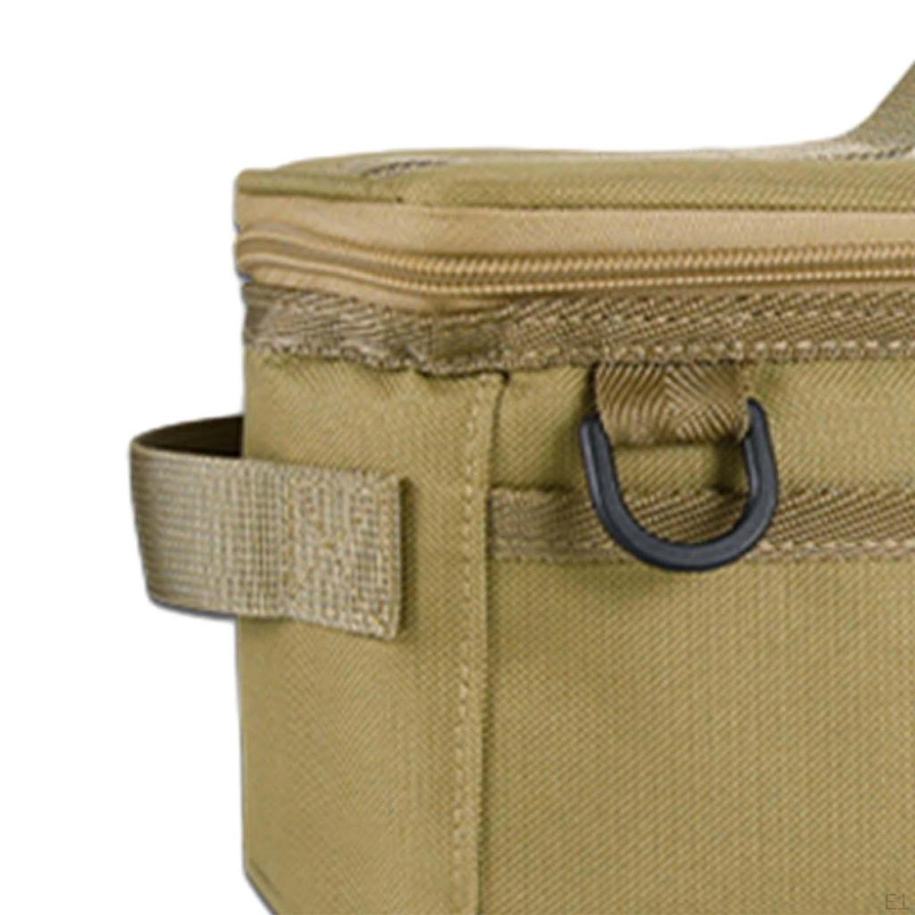 Camping Cookware Set Storage Bag Case Gas Tank Carrying Wear Resistant Carrier Handbag