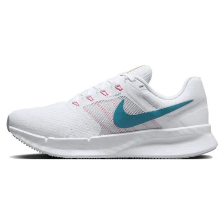 Nike Run Swift 3 Non-Slip Breathable Lightweight Fabric Shock Absorption Durable Low-Top Running Shoes Women sneaker White DR2698-100