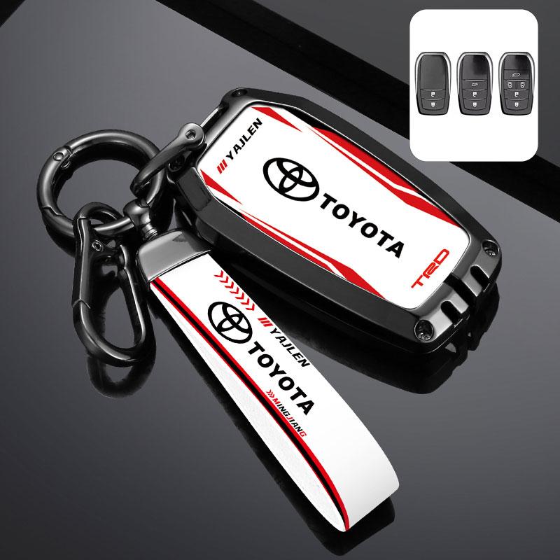 2026 Gorące Do Toyota Kołpaki Koła Stop Cynku Styl Sportowy Etui na Kluczyk Samochodowy Pełne Pokrowce do Toyota CHR Hilux Fortuner Land Cruiser 200 Camry