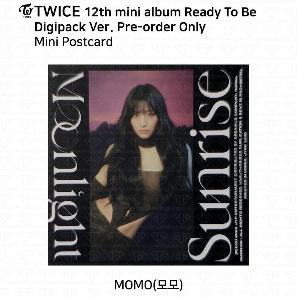 

TWICE 12-й мини-альбом «Готов к работе» Фотокарточка Открытка-сообщение Плакат Открытка Момо Mini Postcard