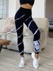 Women's High Waist Tie-Dye Yoga Pants - Seamless, Hip-Lifting, Summer Fitness Leggings