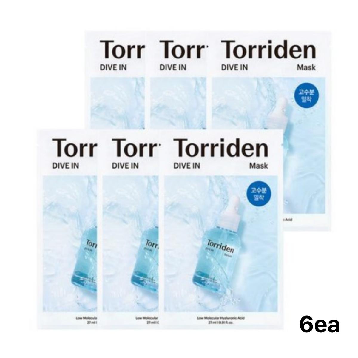 

TORRIDEN Маска DIVE-IN с низкомолекулярной гиалуроновой кислотой 6EA