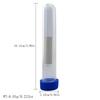 Porte-aiguille transparent: Bouteille de Rangement Compacte en Plastique pour Accessoires de Couture DIY