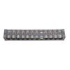 100A Terminal Strip Dual Row Large Current Wire Barrier Block Terminal Strip with Transparent Cover