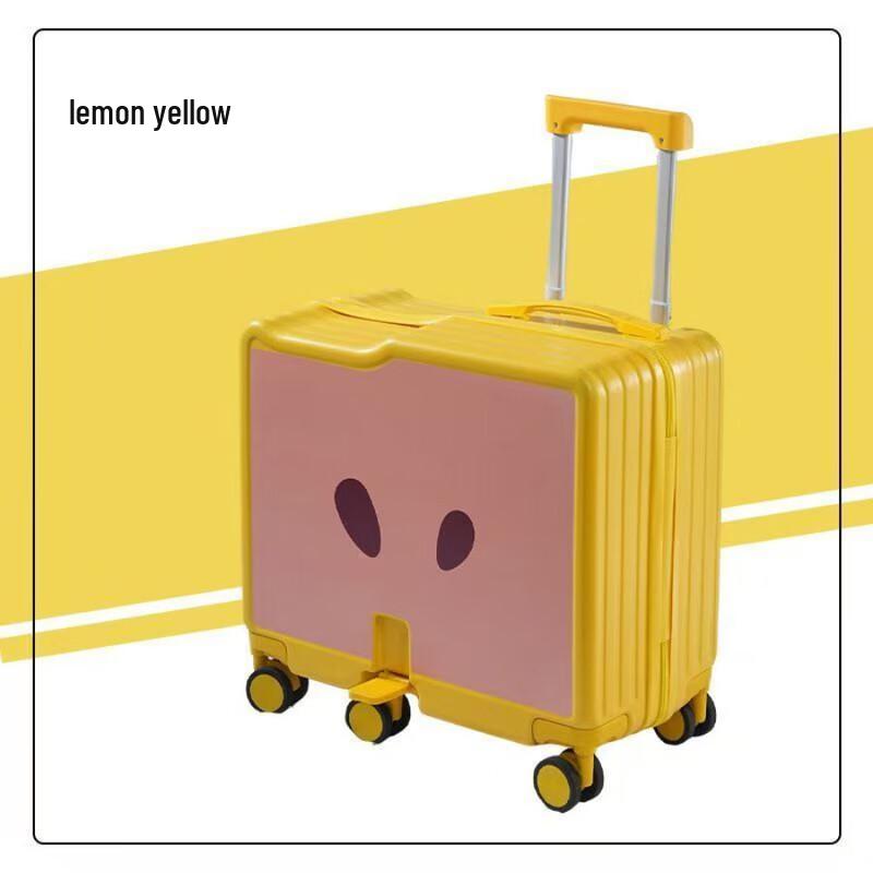 Li Shen PC Sit-on Carry-on Suitcase