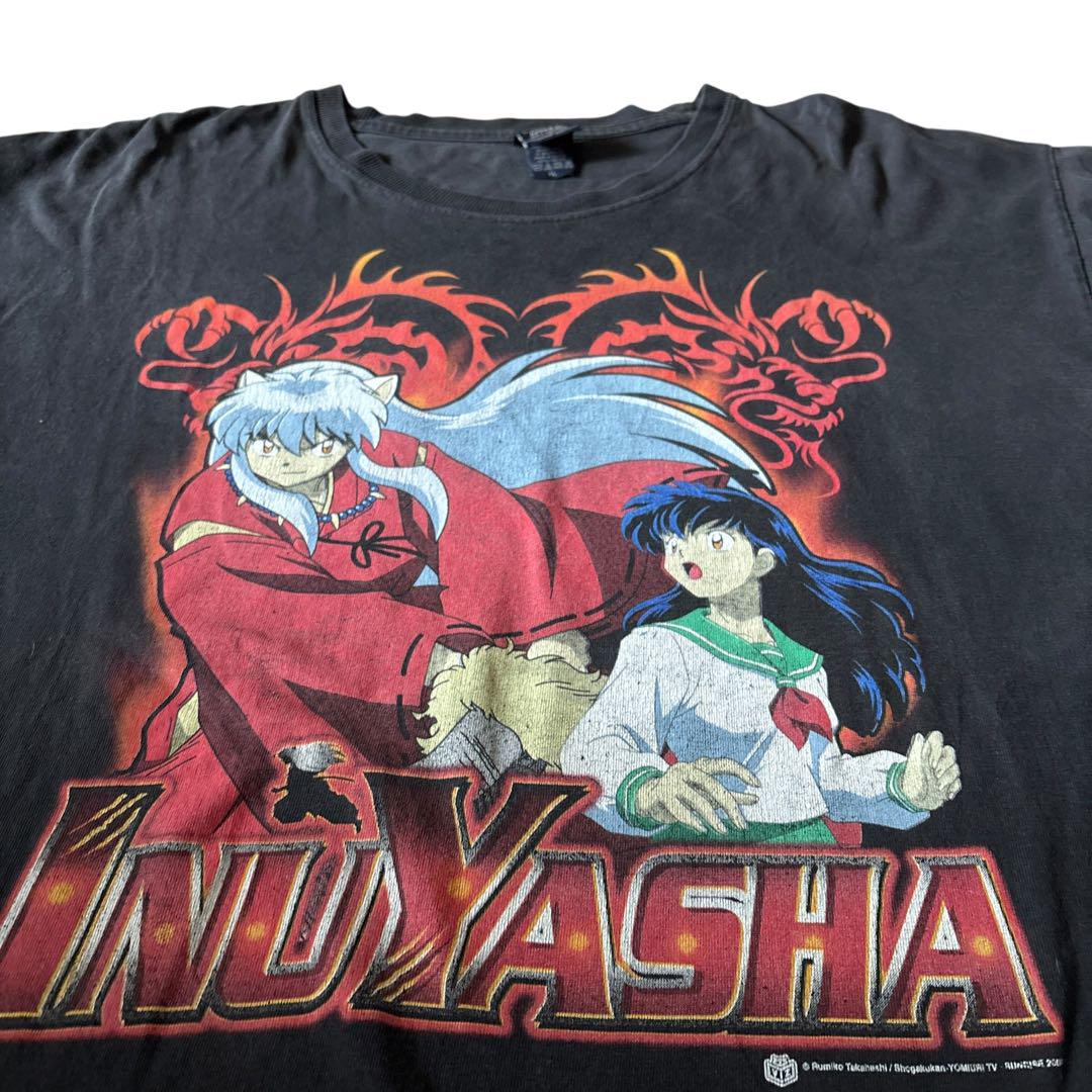 

[USED] 00s Inuyasha Kagome vintage T-shirt VIZMEDIA project