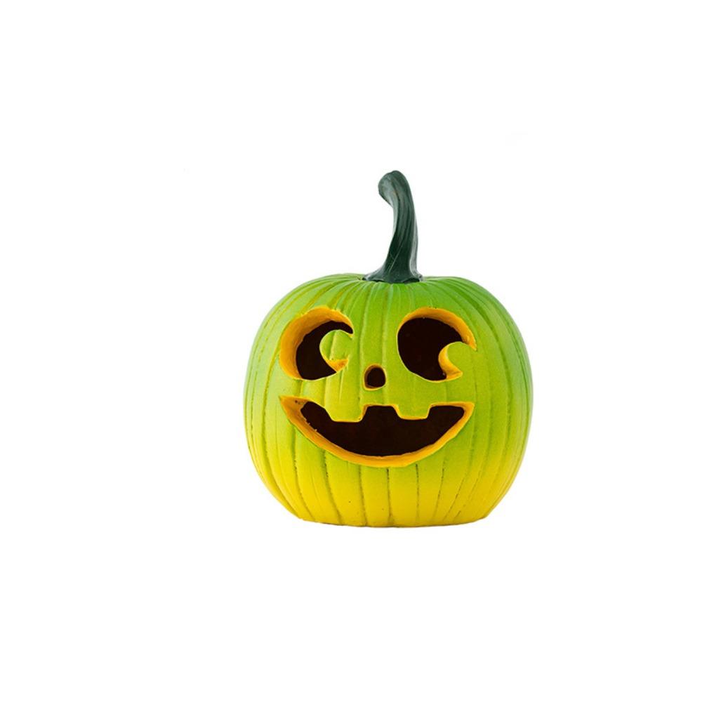 Multi-Color Harvest Festival Ornaments Hollow Pumpkin Statue Halloween Pumpkin Ornaments  Autumn