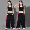 Pantaloni de jogging hip hop pentru fete Pantaloni cargo pentru fete Pantaloni drepti pentru adolescenți cu talie înaltă Vintage casual Streetwear Pantaloni largi