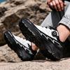 Men'S Casual Sneakers Four Seasons Thick Sole Non-Slip Breathable Light Outdoor Racing Running Shoes Soft Sole Speed Sports Shoe