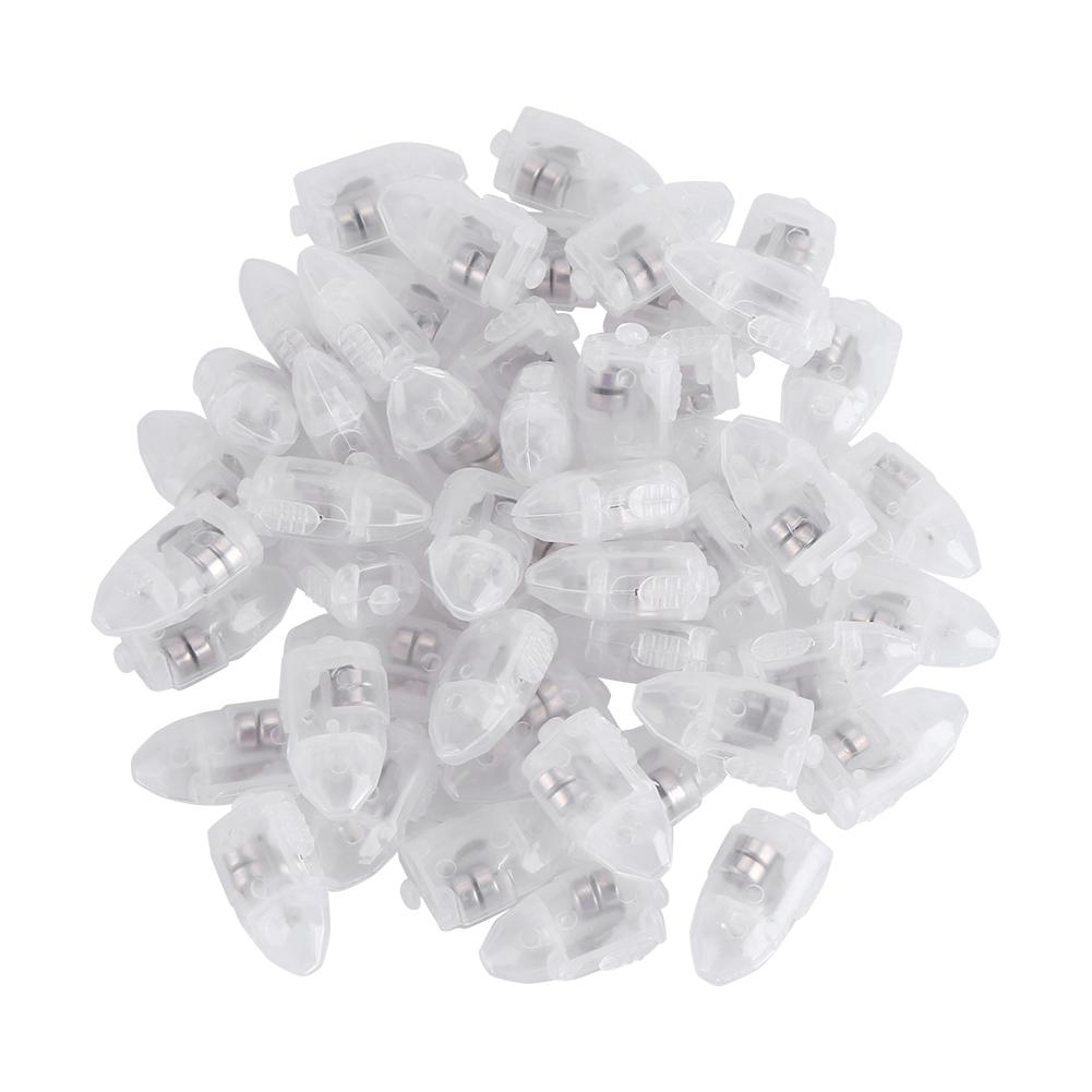 

1 Set/50Pcs Waterproof LED Lights for Paper Lantern Ballon Wedding Party Decor Blue