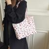 Cute and Sweet Printed Tote Bag Women's Large-capacity New Literary Portable Women's Bag Commuting Class Shoulder Bag