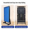Foldable American Style Pool & Table Tennis Table for Kids & Adults - Indoor Parent-Child Entertainment