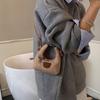 Süße Bär Schleife Handtasche Cartoon Mini Umhängetasche Verdickte Plüsch Umhängetasche Kinder
