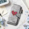 Gothic Skeleton Heart Pattern Long Wallet Forever Fashion Multifunctional Daily Cash Card Storage Purse
