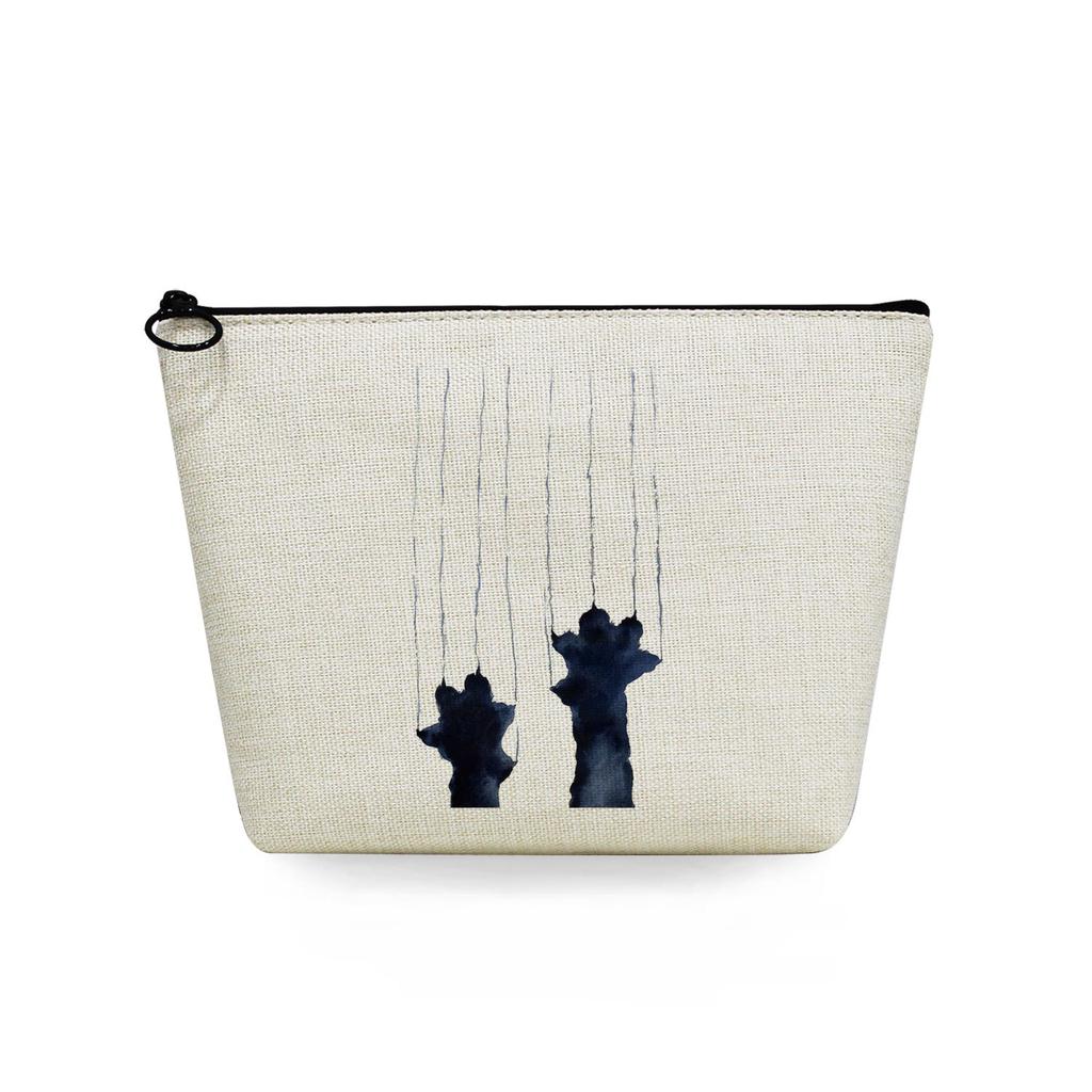 Women Cat Print Cosmetic Bag Toiletries Organize Travel Storage Case 6744