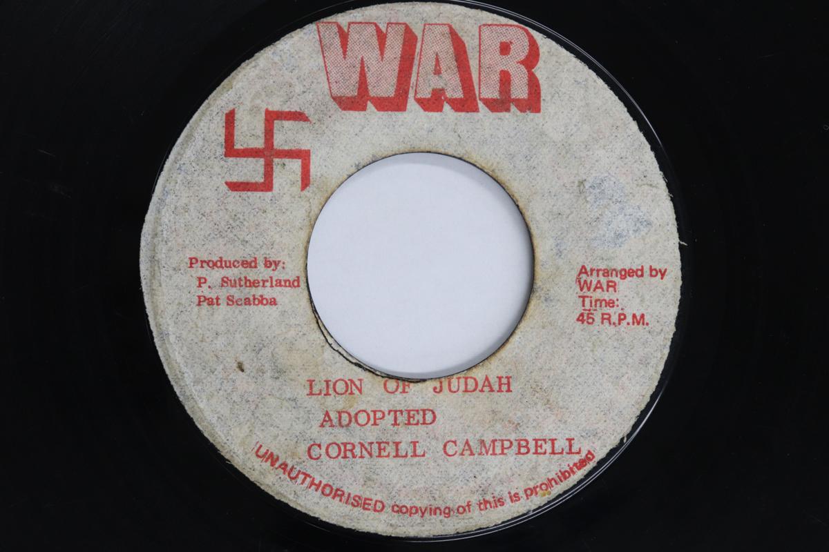 

7inch Record CORNELL CAMPBELL - Lion Of Judah none War Jamaica Reggae, Ska & Dub Used