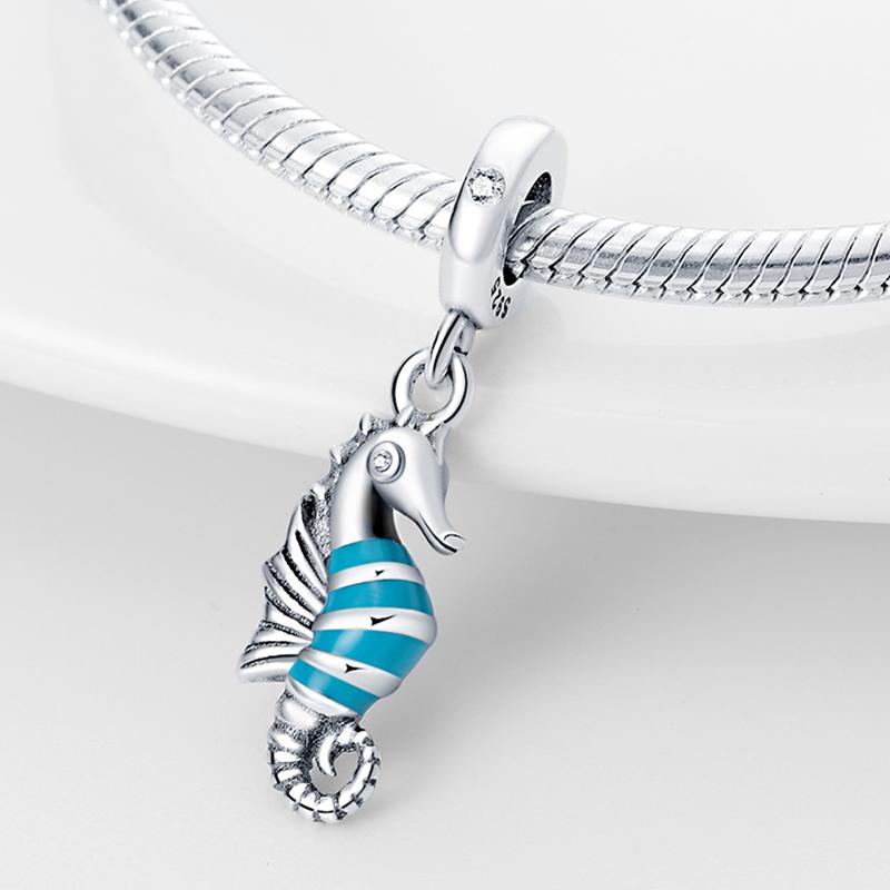 Charm Originales Marine Animals Pendant Beads Fits Bracelets Necklace For Charms Copper Woman Luxury Diy Jewelry Making