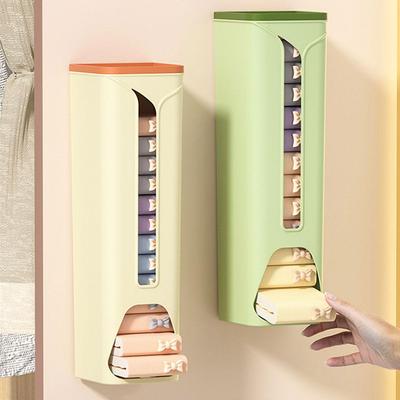 Wand-Montiert Unterwäsche Lagerung Box Schrank Hängen Unterwäsche Müll Hause Höschen Tasche Organizer Halter Socken Spender