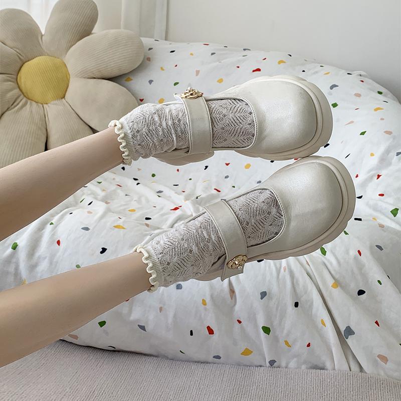 Nya Vår/Höstskor Mode Vackra Kvinnor Vintage Flickor Studenter Platåskor