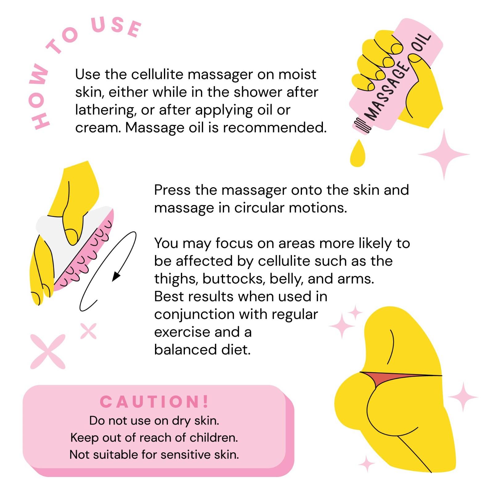 (Никита) Ручной многофункциональный массажер для тела — фото 9