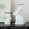 Nordic Wooden Rabbit Figurine - Home Décor for Wine & TV Cabinets, Entryway Gift