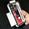 Vintage 90S Cassette Tape Pattern Plating Phone Case For Xiaomi Poco X5 X6 X7 X8 Pro Max F8 Ultra F7 M8 M7 M5S Redmi 15C 15 14C